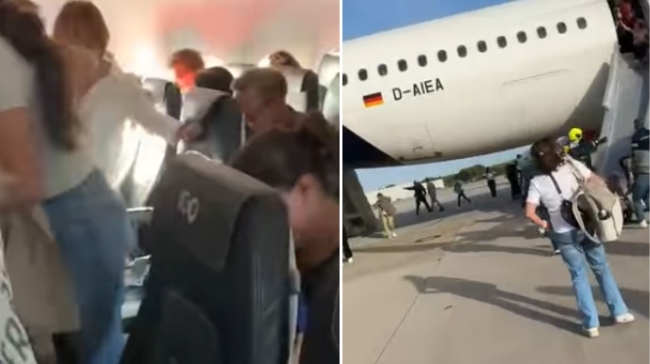 Πανικός στο Ελ. Βενιζέλος μετά από αναγκαστική προσγείωση: Eπιβάτες εκκένωσαν έντρομοι το αεροπλάνο