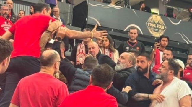 Επεισόδιο Μαρινάκη – Δημητριάδη: Παρέμβαση εισαγγελέα για τα βίντεο από τον τελικό του Final Four