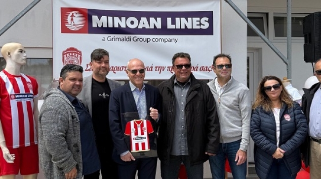 MINOAN LINES: «Ταξιδεύουμε για τον αθλητισμό»