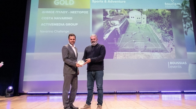 Τριπλή Διάκριση Κορυφής για το Navarino Challenge στα Tourism Awards 2026