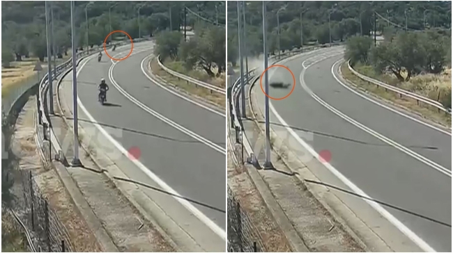 Τραγωδία στη Λέσβο: Βίντεο-ντοκουμέντο τροχαίου δυστυχήματος που στοίχισε τη ζωή σε δύο παιδιά