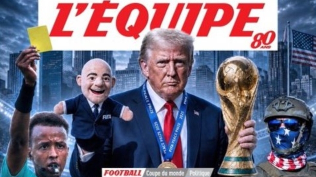 Το καυστικό πρωτοσέλιδο της «Equipe» για το Παγκόσμιο Κύπελλο της Βόρειας Αμερικής