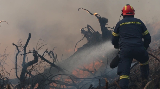 Πού έχει φωτιά τώρα: Χάρτης δείχνει τα πύρινα μέτωπα σε όλη τη χώρα