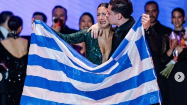 Ποια είναι η Ναΐμα Γερασοπούλου που σήκωσε τη γαλανόλευκη στο «Μουντιάλ» του Τάνγκο
