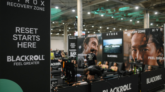 BLACKROLL®: Global Official Recovery & Mobility Partner στο πρώτο HYROX Athens 