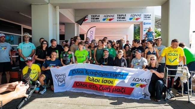 ΑμεΑ TRIPLE TRI: Ολοκληρώθηκε για 6η χρονιά το Τρίαθλο του ΙΩΝΑ στο ΟΑΚΑ