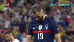 Γαλλία - Ελβετία : Αναγκαστική αλλαγή για τον Μπενζεμά (vid)