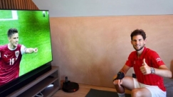 «Δίπλα» στην Αυστρία στο παιχνίδι της με την Ιταλία ο Τιμ (pic)