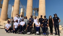 Στην Ακρόπολη η Ελληνική Παραολυμπιακή Ομάδα
