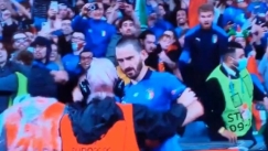 Σεκιούριτι πέρασε για οπαδό τον Μπονούτσι (vid)