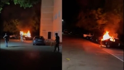 Επίθεση σε τηλεοπτικό σταθμό της Κύπρου από διαδηλωτές κατά των μέτρων του κορονοϊού (vid)