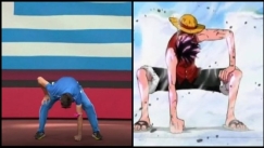 Όταν ο Τεντόγλου μιμήθηκε τον Luffy (pic & vid)
