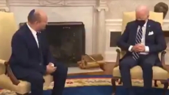 Viral ο Τζο Μπάιντεν: Φαίνεται να τον πήρε ο ύπνος ενώ μιλούσε ο πρωθυπουργός του Ισραήλ (vid)