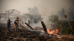 1.000 καμένα σπίτια μόνο στο Μαντούδι - Drone κατέγραψε τον όλεθρο
