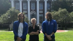 Στο Harvard ο Στέφανος Τσιτσιπάς (pics&vid)