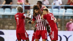 Aγχωτική νίκη του Ολυμπιακού, 2-1 επί της αξιόμαχης Λαμίας (vids)
