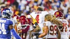 NFL: Η Ουάσιγκτον νίκησε σε νεκρό χρόνο τους Τζάιαντς (30-29)