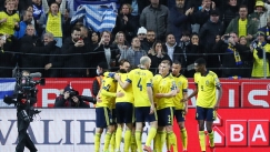 Σουηδία – Ελλάδα: Με πέναλτι του Φόρσμπεργκ οι Σουηδοί κάνουν το 1-0 (vid)