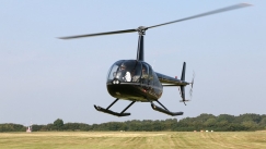 Ελικόπτερο με τρεις επιβαίνοντες προσγειώθηκε σε χωράφι στην Κοζάνη
