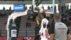 Εντυπωσιακό μπλοκ του Χασάν Μάρτιν στον Ανγκόλα (vid)