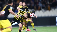 Η διπλή χαμένη ευκαιρία της ΑΕΚ κόντρα στον Άρη στο 1' (vid)