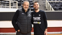 Υπέγραψε και προπονήθηκε ο Βαγγέλης Μάντζαρης στον ΠΑΟΚ
