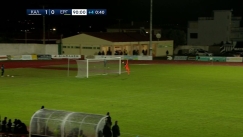 Καλαμάτα - Εργοτέλης: Η γκολάρα του Αναστασόπουλου με φάουλ κάτω από τη σέντρα και το σπριντ του στην αγκαλιά του Αναστόπουλου (vid)