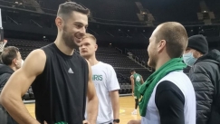 Τα... είπαν ξανά Παπαπέτρου και Λεκαβίτσιους πριν το ματς της Ζάλγκιρις με τον Παναθηναϊκό