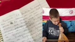 «Ράγισε» καρδιές 10χρονος από το Αρκαλοχώρι: Ζήτησε από τον Άγιο Βασίλη τη λύρα που του στέρησε ο σεισμός (vid)