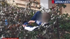 Ένας 50χρονος στην Αγ. Βαρβάρα έπεσε από την ταράτσα και τον έσωσε η κληματαριά (vid