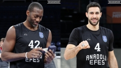 Οι παίκτες της Εφές παρέλαβαν δαχτυλίδια πρωταθλητή σαν άλλοι Μιλγουόκι Μπακς