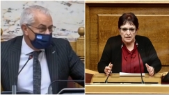 Επικό λάθος στη Βουλή: Ο Αβδελάς κάλεσε στο βήμα τη... γραμματέα του ΚΚΕ, Αλέκα Παπαρήγα (vid)