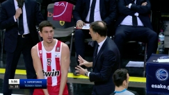 Τεχνική ποινή στον Λαρεντζάκη λόγω του πανηγυρισμού του προς την εξέδρα (vid)