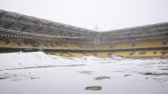 Εντυπωσιακές εικόνες από την χιονισμένη «Αγιά Σοφιά - OPAP Arena»