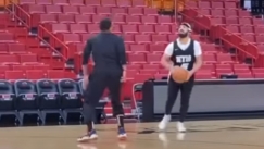 Ο Ντρέικ στην αρένα των Χιτ σε 1vs1 με τον Λάουρι (vid)