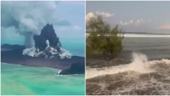 Έκρηξη ηφαιστείου στην Τόνγκα: Έφτασε και στην Ελλάδα το κρουστικό κύμα (vid)