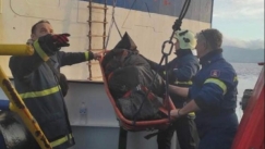 Βρέθηκε νεκρός στο φλεγόμενο πλοίο Euroferry Olympia