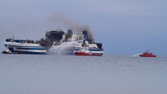 Euroferry Olympia: «Ευτυχώς ζω! Άκουγα κι άλλες φωνές», φέρεται να είπε ο επιζών (vid)