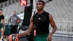 Με τον 18χρονο Μπάλα - Καγιού η προπόνηση του Παναθηναϊκού ενόψει Ζαλγκίρις