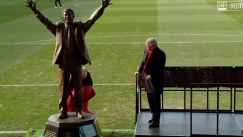 Ο Φέργκιουσον αποκάλυψε το άγαλμά του στο γήπεδο της Αμπερντίν και αποθεώθηκε (vid)