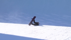 Knock-out με σοκαριστική πτώση ο Τουτάντ στο σνόουμπορντ (vid)