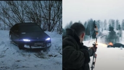 Ρώσος Youtuber καίει πολυτελή αυτοκίνητα για… τα views: Μετά τη Mercedes και την Porsche ανατίναξε BMW (vids)