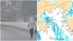 Μαρουσάκης: «Νέο κύμα με έντονες χιονοπτώσεις το Σαββατοκύριακο και στην Αττική, αναμένεται και χιονόστρωση» (χάρτες & vid)
