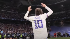 Το βίντεο της... παράνοιας την οποία βίωσε ο Μόντριτς μετά την πρόκριση της Ρεάλ (vid)