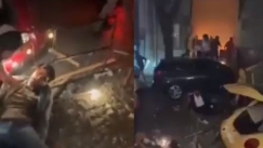 Τρομακτική έκρηξη σε νυχτερινό κέντρο του Αζερμπαϊτζάν (vid)