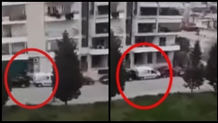 Ούτε στο λούνα παρκ: Οδηγός στην Θεσσαλονίκη έκανε... φυσαρμόνικα 4 αυτοκίνητα (vid)