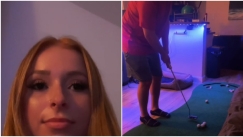 Ταίριαξαν στο Tinder και την κάλεσε σπίτι του, όμως τον έβλεπε να παίζει 3 ώρες γκολφ (vid)