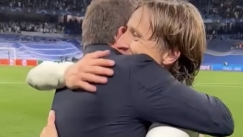 Η αγκαλιά - αναγνώριση του Ντελ Πιέρο στον Μόντριτς: «Κοίτα τί έκανες!» (vid)