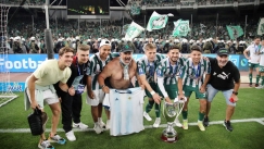 Οι Αργεντινοί του Παναθηναϊκού πανηγύρισαν με την κούπα