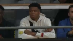 O Giannis στο Βιλερμπάν - Σολέ για να δει τον αδερφό του Κώστα (vid)